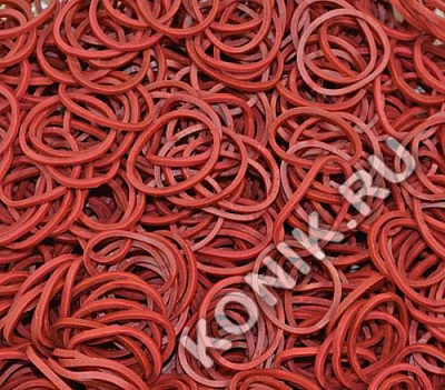 картинка Резиночки для плетения браслетов RAINBOW LOOM, бордовые от магазина konik.ru