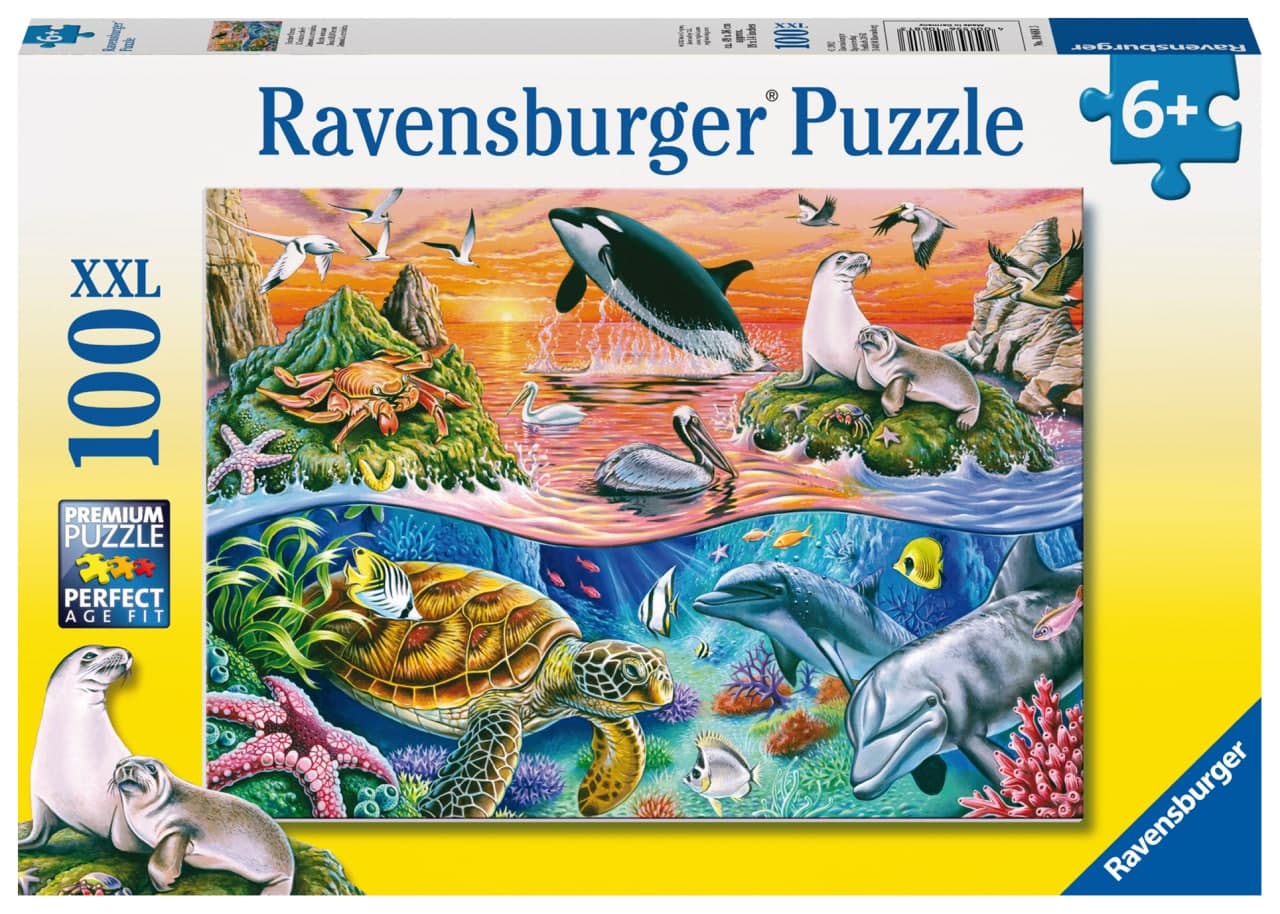 Пазл Ravensburger «Прекрасный океан», 100 эл.