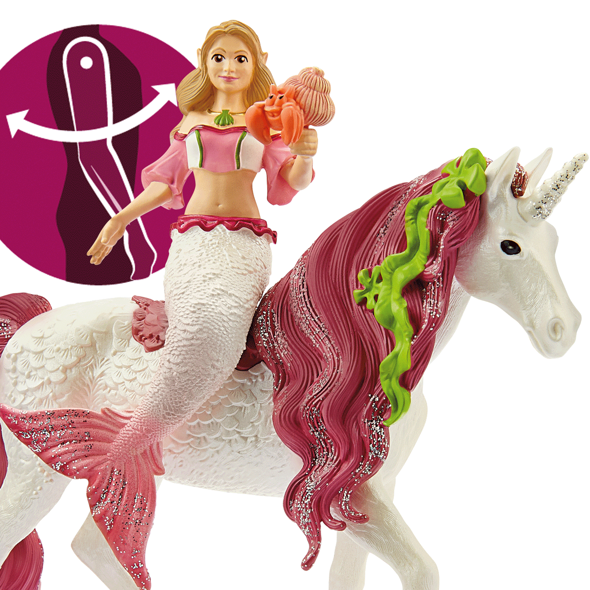 Фигурка Schleich «Русалочка Фея на подводном единороге»