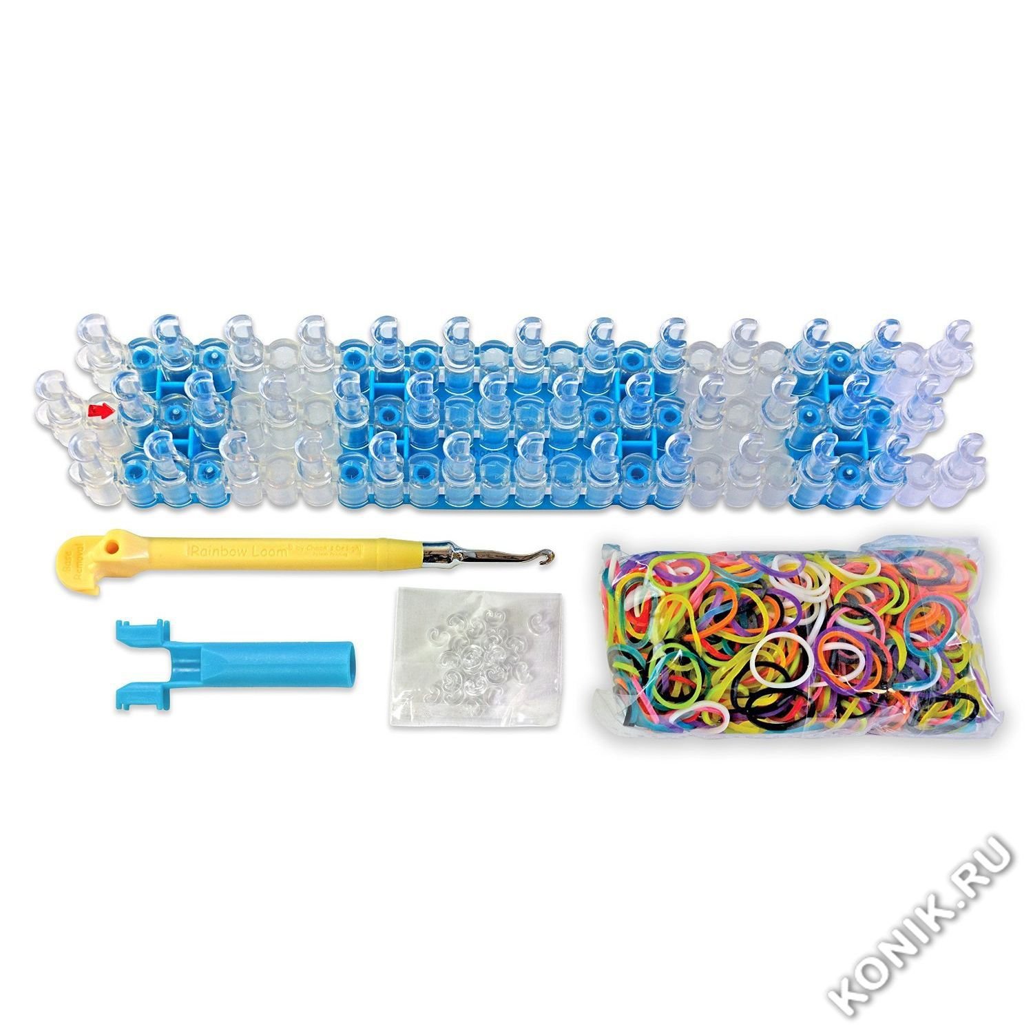 Пластиковый кейс с резиночками loom bands 4400