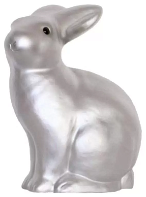 картинка Ночник Кролик, серебряный (25см) от магазина konik.ru