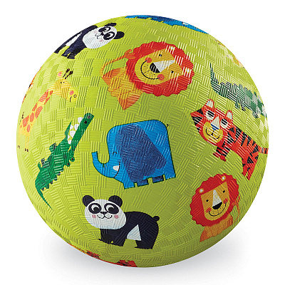 картинка Мяч Crocodile Creek «Джунгли», 18 см от магазина konik.ru