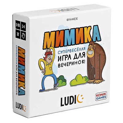 картинка Карточная настольная игра LUDIC «Мимика» от магазина konik.ru