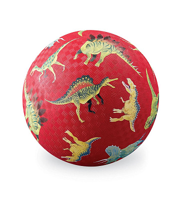 картинка Мяч Crocodile Creek  «Динозавры»,13 см от магазина konik.ru