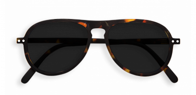 картинка Солнцезащитные очки IZIPIZI, оправа #I, черепаховые от магазина konik.ru