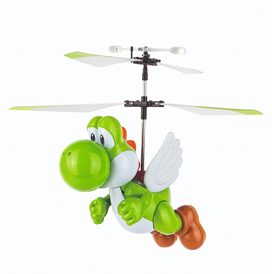 картинка Вертолёт на радиоуправлении Carrera Super Mario «Летающий Йоши» от магазина konik.ru
