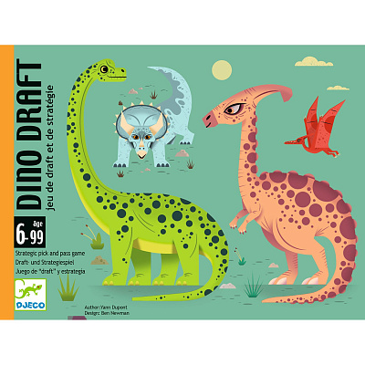 картинка Карточная игра Djeco «Динозавры» от магазина konik.ru