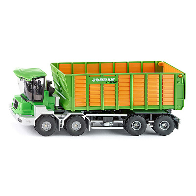 картинка Модель грузовика Siku Joskin Cargo Track с прицепом-подборщиком, 1:32 от магазина konik.ru