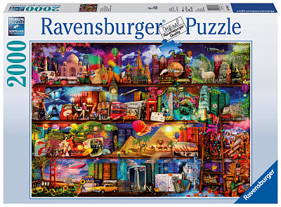 картинка Пазл Ravensburger «Книжный мир», 2000 эл. от магазина konik.ru