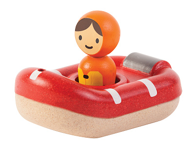 картинка Игровой набор Plan Toys «Катер береговой охраны», серия WATER PLAY от магазина konik.ru