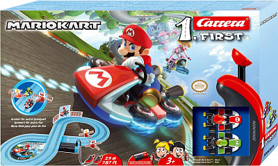 картинка Трек Carrera First: Nintendo Mario Kart (2,4 м) от магазина konik.ru