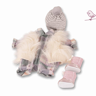 картинка Набор одежды для кукол Gotz «Плюшевая жилетка и комбинезон», 30-36 см от магазина konik.ru